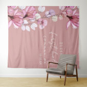 Stoffig Roos Bloemen Heilige Communie Foto Achterg Wandkleed (In Situ (horizontaal))