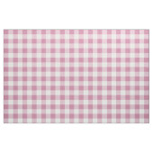 Stoffig Roos en White Gingham Plaid Stof (Fat Quarter)