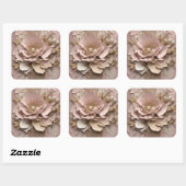 Stoffig Roos Floral - Stickers (Vel)