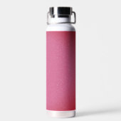 Stoffig Roos gespikkelde roestvrijstalen fles (Achterkant)