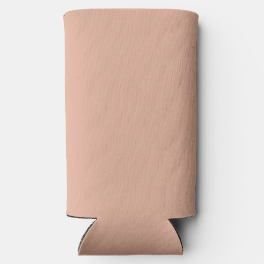 Stoffig Roos hallo floraal "Four-oh" Seltzer Blikjeskoeler (Achterkant)