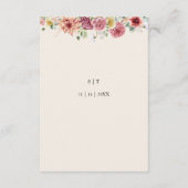  stoffig Roos Informatiekaartje (Achterkant)