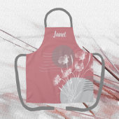 Stoffig Roos Romantisch Minimalistisch Floral Scho Schort