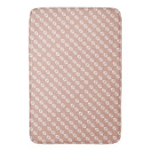 Stoffig Roze Badmat (Voorkant Verticaal)
