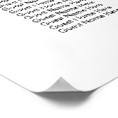 Stoffig Roze Boho Bloemen 9 Tafels Trouwstoelen Poster (Hoek)