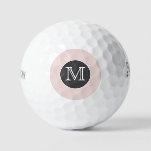 Stoffig roze golfballen