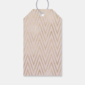 Stoffig roze Handgemaakt met liefde Cadeaulabel (Achterkant)