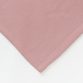 Stoffig Roze Roze 6 Foto Oma Definitie Fleece Deken (Hoek)