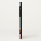 Stoffig roze | Verticaal gefotografeerd persoonsg Case-Mate iPhone Case (Achterkant/links)