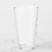 Stoffige blauwe moeder van de bruidegom huwelijksg glas (Rechts)