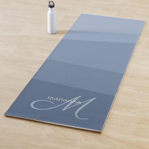 Stoffige Blauwe Tinten Geometrisch Patroon