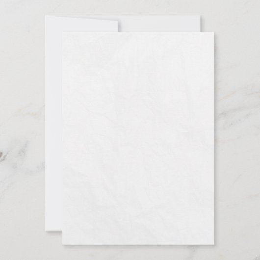 Stoffige bloem roze en gouden bruiloft kaart (Achterkant)