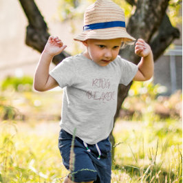 Stoffige bordeauxrode ringdrager kinder shirts