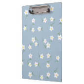 stoffige Daisy Bloemen Klembord (Links)