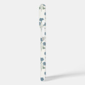 Stoffige Denim & Perzik Kust Botanisch Case-Mate iPhone Case (Achterkant / Links)