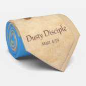 Stoffige Discipel Dasje Stropdas (Opgerold)