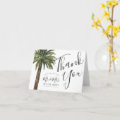 Stoffige handpalmen | DANK U Kaart (Gele Bloem)