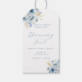 Stoffige kleine traktatie voor dansende voeten Tro Cadeaulabel (Voorkant)