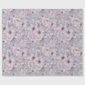 Stoffige Lavendel Bloemen Cadeaupapier (Vlak)