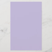 Stoffige lavendel effen kleur flyer (Achterkant)