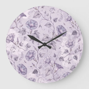 Stoffige Lavendel Ochtendglorie Elegante Bloemen Grote Klok