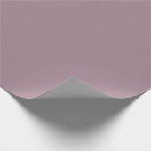 Stoffige Mauve Bloei Cadeaupapier (Hoek)