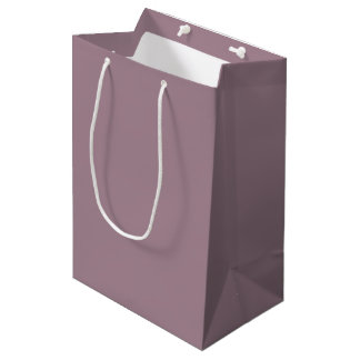 Stoffige Mauve Bloei Medium Cadeauzakje