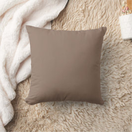 Stoffige mauve effen kleur decoratief kussen
