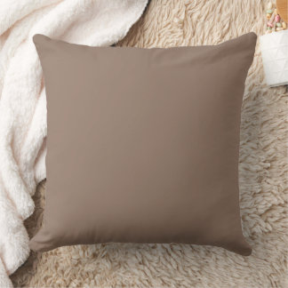Stoffige mauve effen kleur decoratief kussen