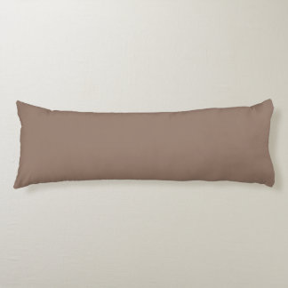 Stoffige mauve effen kleur decoratief lichaamskussen