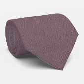 Stoffige mauve geweven textuur stropdas (Opgerold)