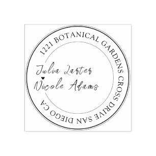 Stoffige Navy Blauwe Roze Hibiscus Bloei Trouw Bru Rubberstempel