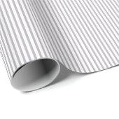 Stoffige Pruim Dun Gestreepte Cadeaupapier (Rol Hoek)