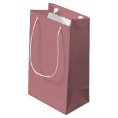 Stoffige Roos Klein Cadeauzakje (Achterkant Gekanteld)