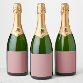 Stoffige Roos Sparkling Wijnetiket