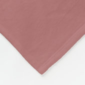 Stoffige Roze Aangepaste Gedicht Lied Tekst Citaat Fleece Deken (Hoek)