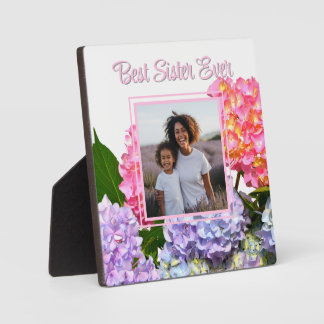 Stoffige roze blauw geel groen bloemig Beste moede Fotoplaat