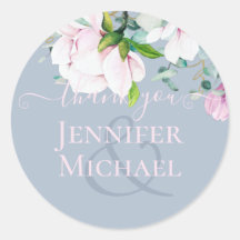 Stoffige Roze Blauwe Salie Magnolia's Eucalyptus B