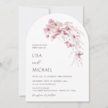 Stoffige Roze Boho Bloemen Witte Informele Bruilof