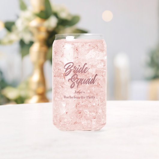 Stoffige Roze Bruidsentourage Afscheid Van De Vrij Blikvorm Glas (Insitu (Huwelijk))