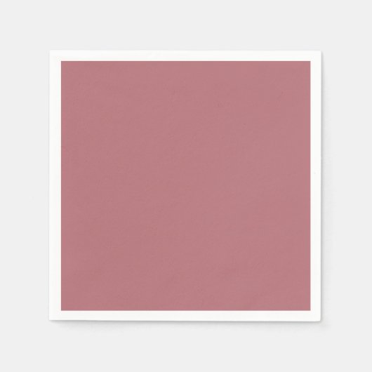 Stoffige Roze Effen Kleur Servet (Voorkant)