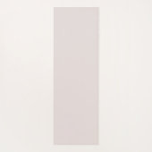 Stoffige Roze Kalligrafie Naam Yoga Mat (Achterkant)