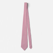 Stoffige Roze Kamperfoelie Stropdas (Voorkant)