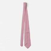 Stoffige Roze Kamperfoelie Stropdas (Achterkant)