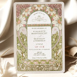 Stoffige Roze Marguerite Daisy Huwelijk Art Nouvea Kaart<br><div class="desc">Deze stoffige roze en Daisy Art Nouveau vintage trouwuitnodiging van Alphonse Mucha heeft een bloemig, romantisch en grillig ontwerp. Victoriaanse tierelantijnen vullen klassieke art deco-lettertypen aan. Voer uw aangepaste informatie in en u bent klaar. Als u het ontwerp verder wilt wijzigen, klikt u op de blauwe knop "Aanpassen". Hartelijk dank...</div>