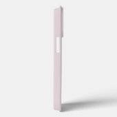 Stoffige Roze Minimaal Modern Initiaal Monogram Case-Mate iPhone Case (Achterkant / Rechts)
