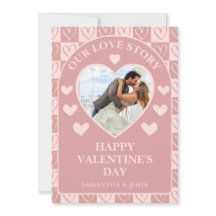 Stoffige Roze Minimale Hartjes Valentijnsdag Cadea