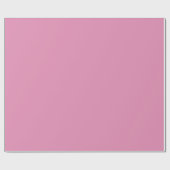 Stoffige Roze Orchidee Pop Of Kleur Cadeaupapier (Vlak)
