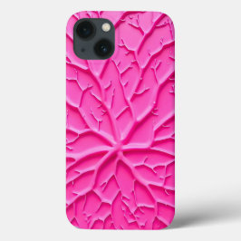 Stoffige Roze Organische Tak iPhone Hoesje voor Vr