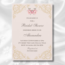 Stoffige Roze Pioen Vintage Bloem Bruidsborrel